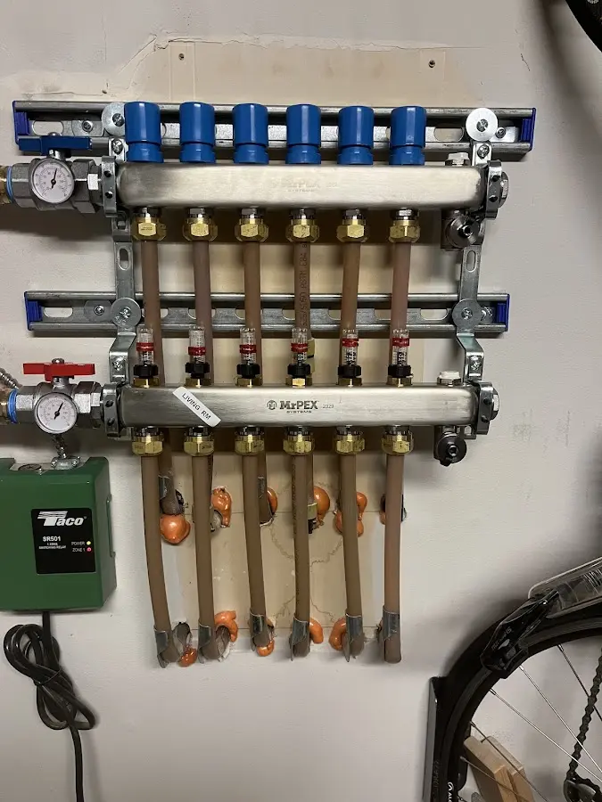 Plumber performing Leak Detection at a residential property in Jan Phyl Village